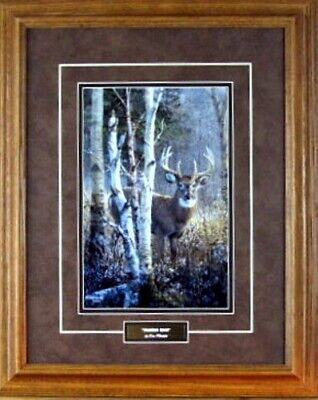 Don Kloetzke Timbers Edge Deer Buck Art Print-Framed  17 x 21