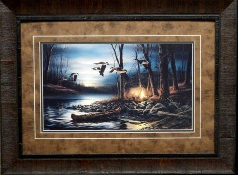 Terry Redlin Evening Glow-Framed