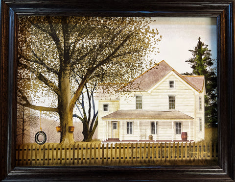 Billy Jacobs Framed Nostalgic Art Print Grandma's House (28"x22")