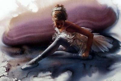 Lee Bogle "Opening Night Dancer Print  Image Size 25.5" x 18.5"