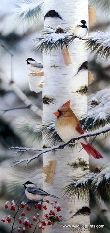 Mark Daehlin Feathered Friends II - 9"x 19"- Open Edition