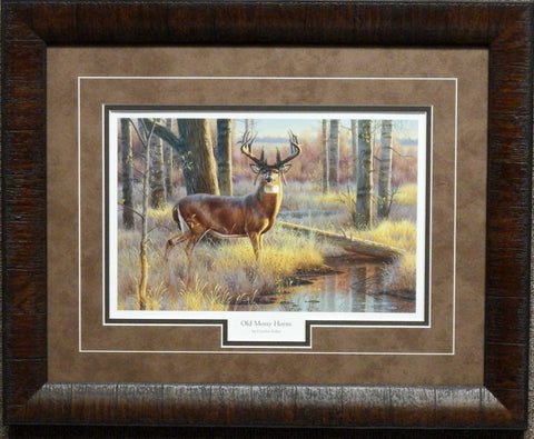 Cynthie Fisher Old Mossy Horn-Framed - 21"x17" Open Edition