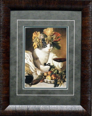 Melinda Copper Widget as Bacchus - Framed