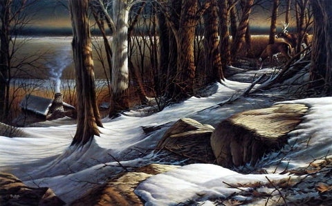 Terry Redlin Boulder Ridge - 24"x15" Signed/Numbered