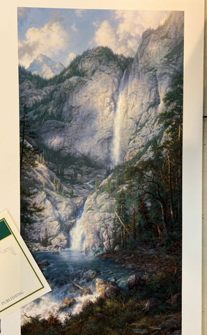 Larry Dyke Mystic Vision II Mountain Stream AP Art Print 15 x 30