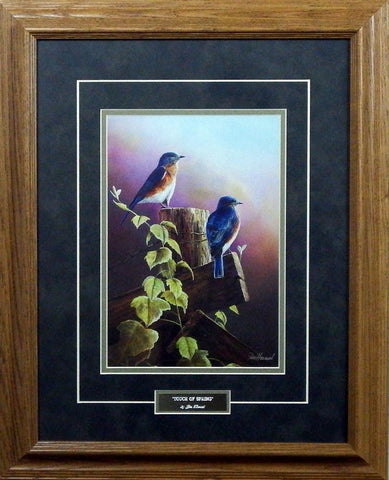 Jim Hansel Touch Of Spring- Framed - 17"x21" Open Edition