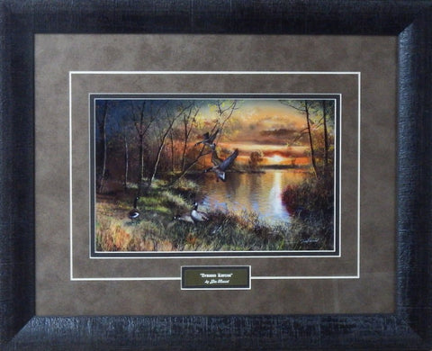 Jim Hansel Evening Refuge-Framed