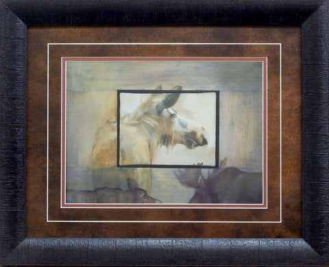 Mary Roberson Hi Moose-Framed