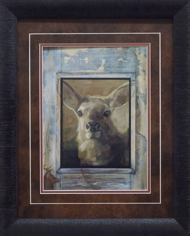 Mary Roberson Agitated-Framed