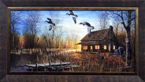 Jim Hansel Passing Through- Framed - 21"x17" Open Edition